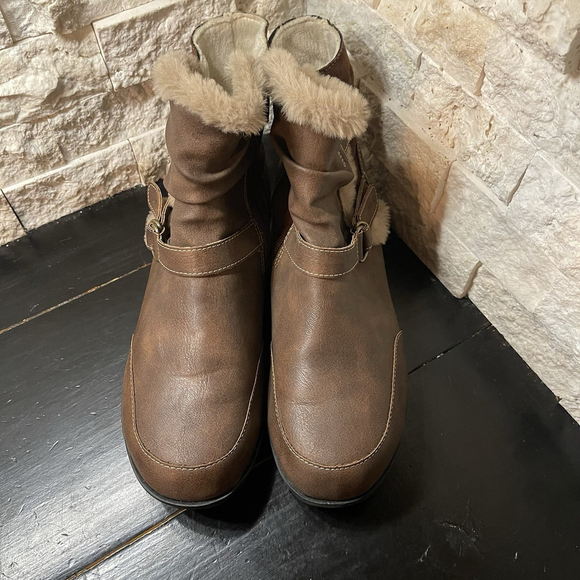 Jbu by Jambu Boots Womens 10 M Indiana Waterproof Snow Brown Comfort Ankle Top - Picture 4 of 9